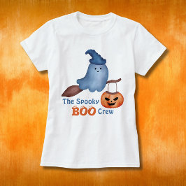Camiseta La fantasmal familia de Boo Halloween coincidiendo