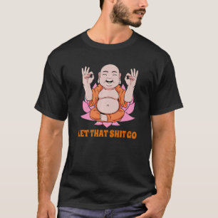 Camiseta La fascinación del monje budista deja que la preoc