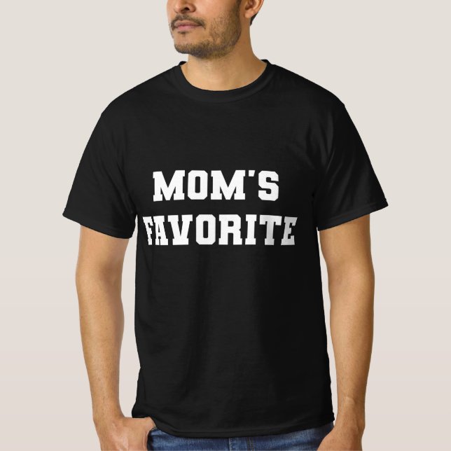 Camiseta La Favorita de Mamá Varsity  (Anverso)