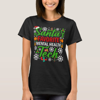 Camiseta La favorita Navidad de Santa María en la tecnologí