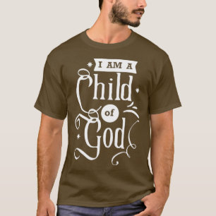 Camiseta La fe cita que soy hijo de Dios