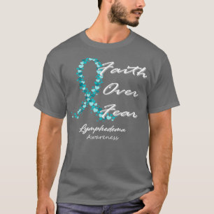 Camiseta La Fe De La Conciencia De La Linfhedema Sobre El M