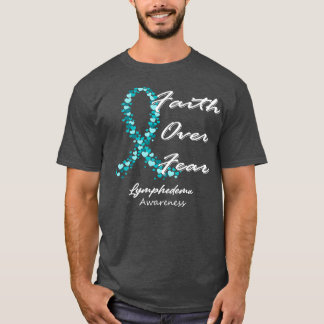 Camiseta La Fe De La Conciencia De La Linfhedema Sobre El M