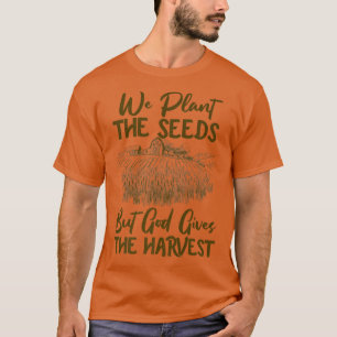 Camiseta La Fe De Los Agricultores Plantan Las Semillas Per