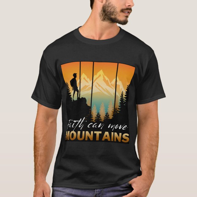 Camiseta La Fe Mueve Montañas (Anverso)