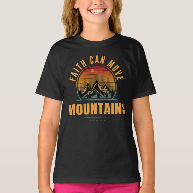 Camiseta La Fe Mueve Montañas (Anverso)