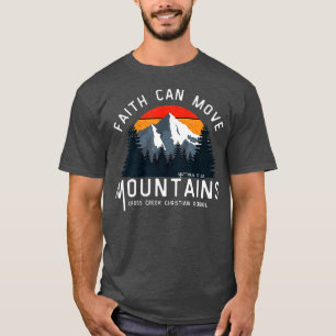 Camiseta La fe puede mover montañas