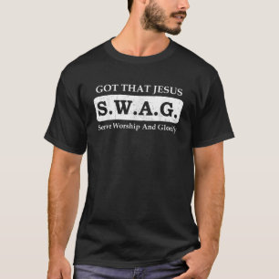 Camiseta La Fe Religiosa Cristiana Consiguió Que Jesús SWAG