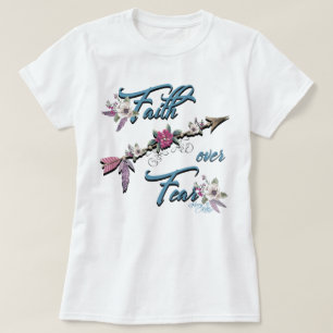 Camiseta La fe sobre el miedo
