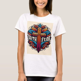 Camiseta La fe sobre el miedo