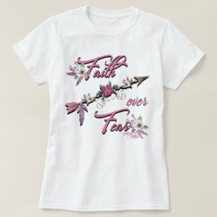 Camiseta La fe sobre el miedo