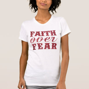 CAMISETA LA FE SOBRE EL MIEDO