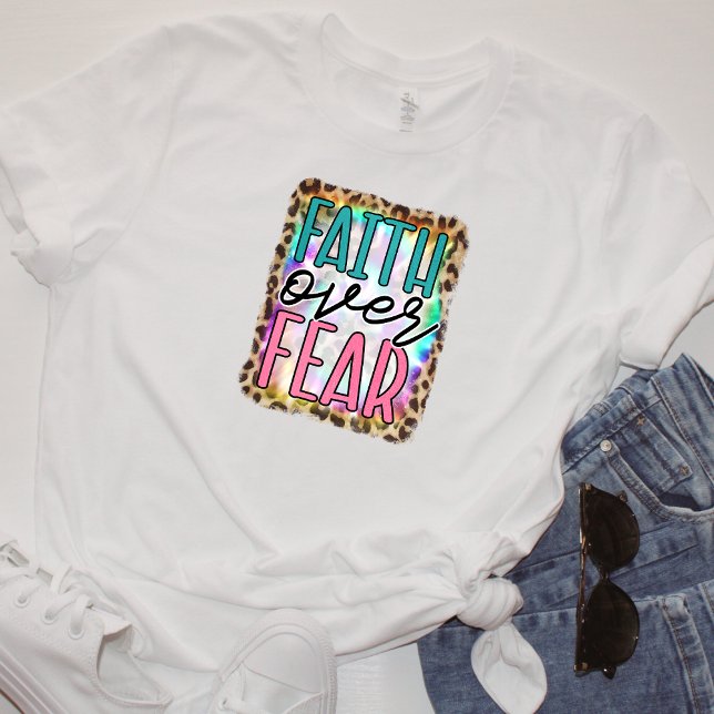 Camiseta La fe sobre el miedo (Subido por el creador)