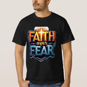 Camiseta La fe sobre el miedo
