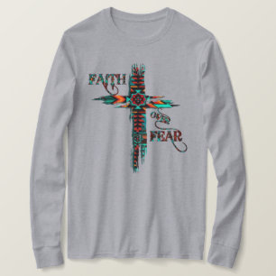 Camiseta La fe sobre el miedo, la Cruz del Sudoeste