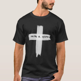 Camiseta La Fe Y La Esperanza Jesús Cruzar
