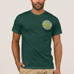 Camiseta La federación del salto dirige - el frente/traser
