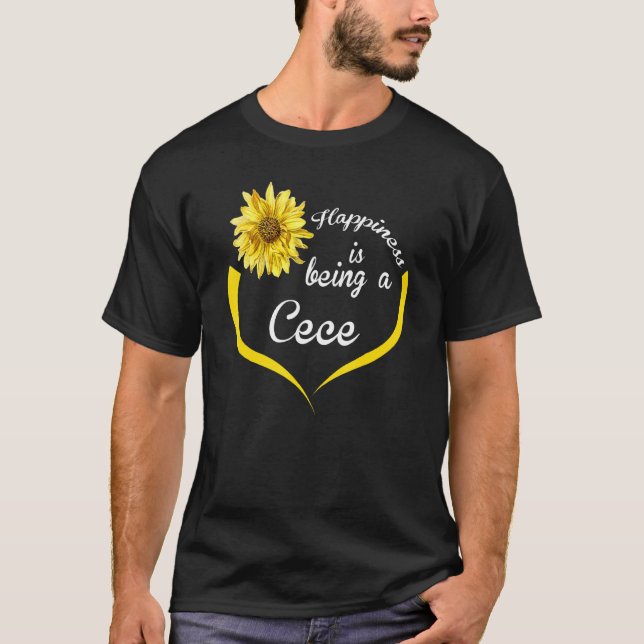 Camiseta La Felicidad De Cece Está Siendo Un Cece (Anverso)