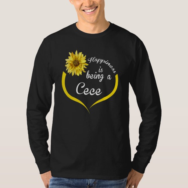 Camiseta La Felicidad De Cece Está Siendo Un Cece (Anverso)