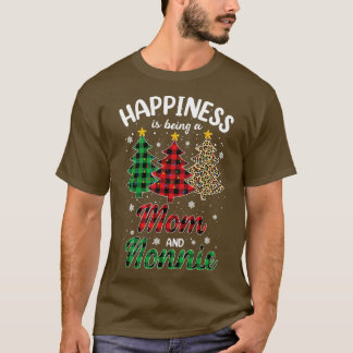 Camiseta La felicidad de las mujeres es ser mamá y nonnie L