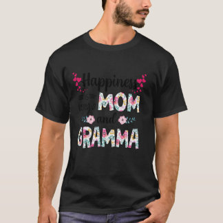 Camiseta La felicidad de las mujeres es ser una madre y GRA
