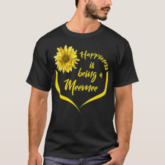 Camiseta La Felicidad De Los Regalos De Las Mujeres Meemee 