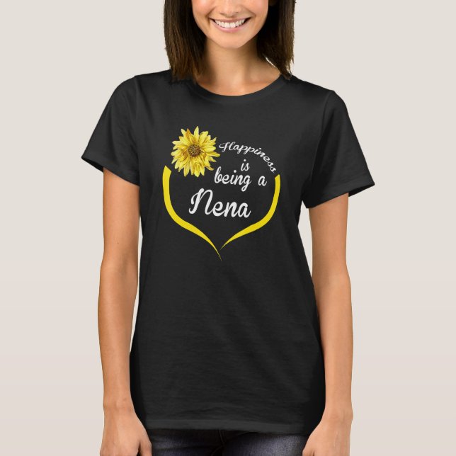 Camiseta La Felicidad De Nena Es Ser Nena (Anverso)