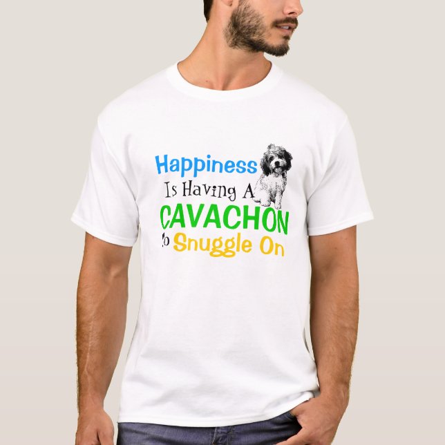 Camiseta La felicidad es…. (Anverso)
