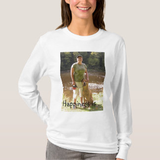 Camiseta La felicidad es…