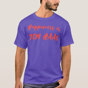 Camiseta La felicidad es Den Haag