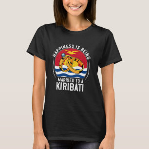 Camiseta La felicidad es estar casado con una boda de Kirib