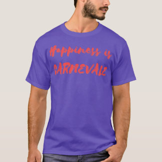 Camiseta La felicidad es nevale