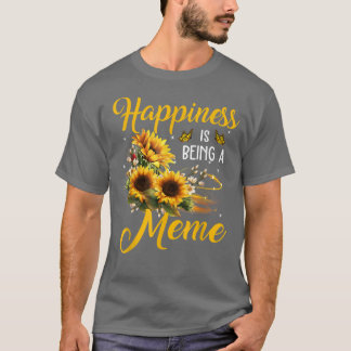 Camiseta La felicidad es ser el abuelo de los amantes del g