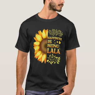 Camiseta La Felicidad Es Ser La Abuela De Lala Para Ser Sun
