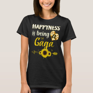 Camiseta La felicidad es ser la abuela del girasol Gaga