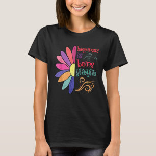 Camiseta La Felicidad Es Ser La Abuela Yiayia Para Ser Gira