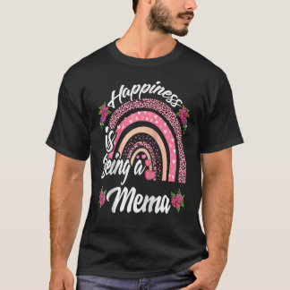 Camiseta La Felicidad Es Ser Un Arcoiris Mema Para Las Madr