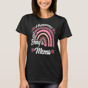 Camiseta La Felicidad Es Ser Un Arcoiris Mema Para Las Madr