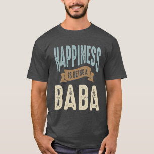 Camiseta La felicidad es ser un beba   Día del Padre