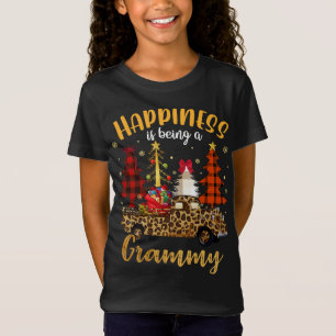 Camiseta La Felicidad Es Ser Un Gramoso Leopardo De Árboles