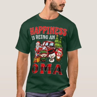Camiseta La Felicidad Es Ser Un Navidad De Omán