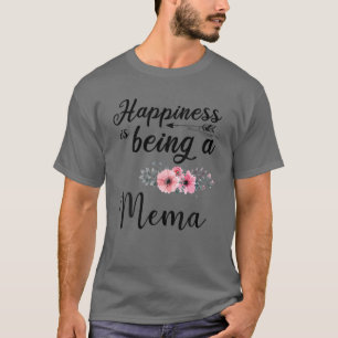 Camiseta La felicidad es ser un regalo del Día de la Madre