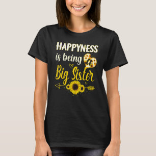 Camiseta La Felicidad Es Ser Una Abuela Hermana Del Girasol