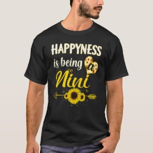Camiseta La Felicidad Es Ser Una Abuela Nini De Giro