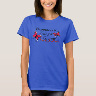 Camiseta La Felicidad Es Ser Una MARIPOSA Abuela