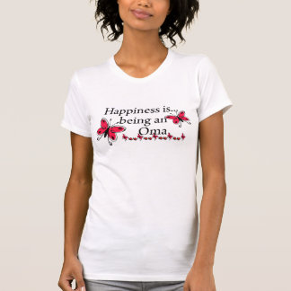 Camiseta La Felicidad Es Ser Una Mariposa Oma
