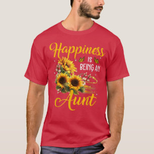 Camiseta La felicidad es ser una tía graciosa amante del gi