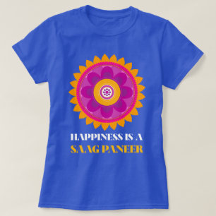 Camiseta La Felicidad Es Un Amante Del Curry Saag Paneer