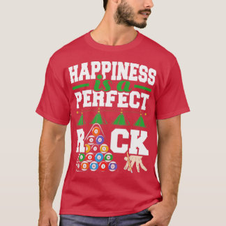 Camiseta La Felicidad Es Un Estupendo RackFunny Pool Billia