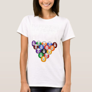 Camiseta La Felicidad Es Un Montaje Perfecto Para El Rack.